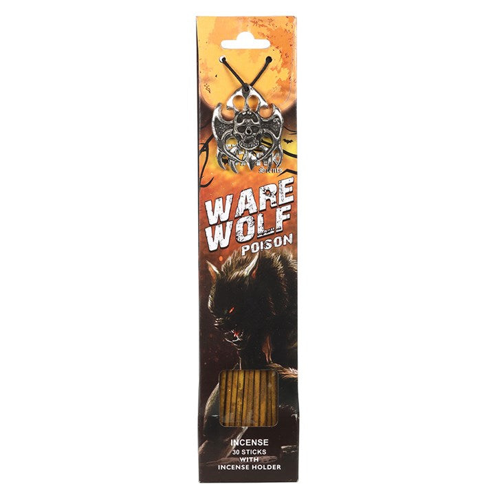 WEREWOLF POISON INCENSE STICKS WITH HOLDER