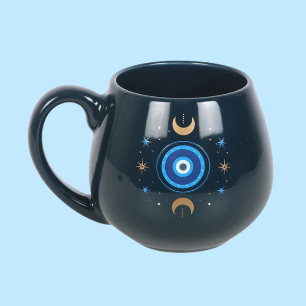 ALL SEEING EYE ROUNDED MUG