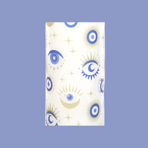 ALL SEEING EYE WHITE SAGE TUBE CANDLE