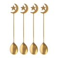 CELESTIAL MOON + STAR TEASPOON SET