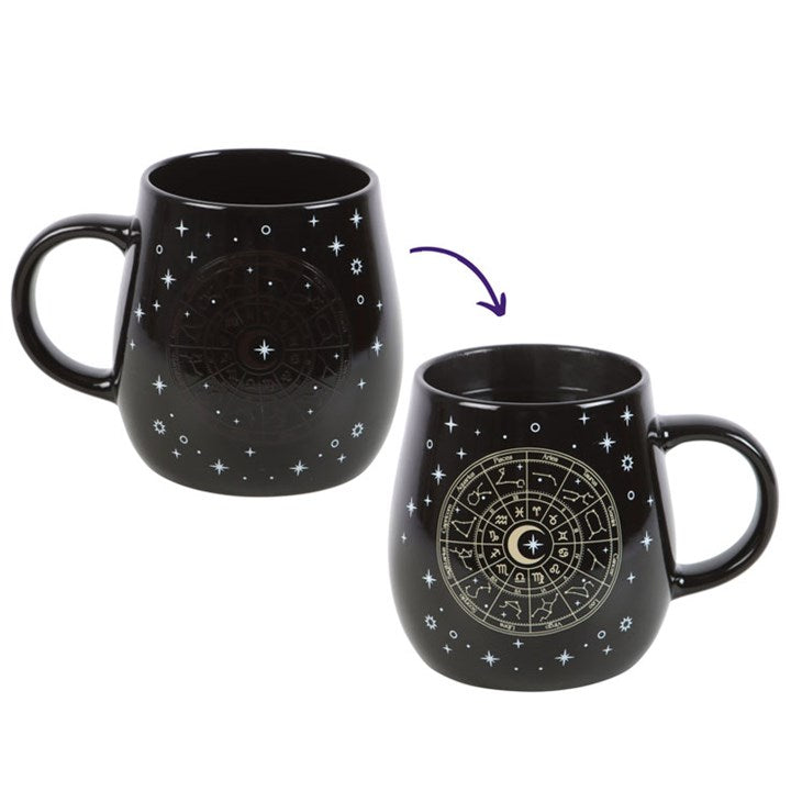 HEAT CHANGING ASTROLOGY WHEEL MUG