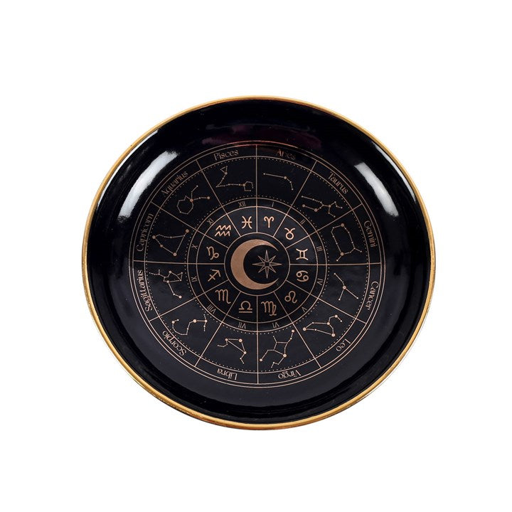 ASTROLOGY WHEEL TRINKET DISH