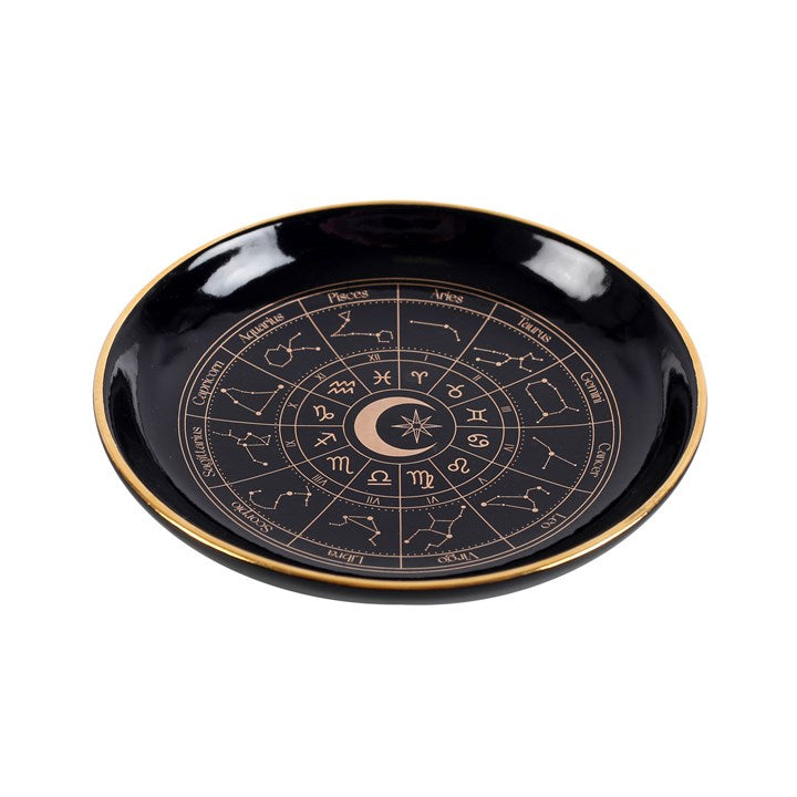ASTROLOGY WHEEL TRINKET DISH