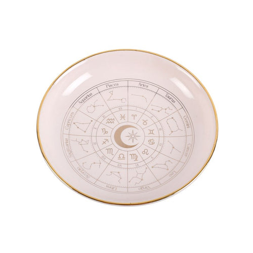 ASTROLOGY WHEEL TRINKET DISH