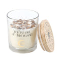 "YOU'RE OUT OF THIS WORLD" CRYSTAL CANDLE