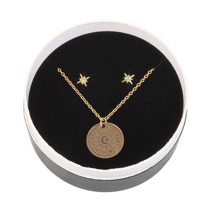 ASTROLOGY WHEEL JEWELLERY GIFT SET