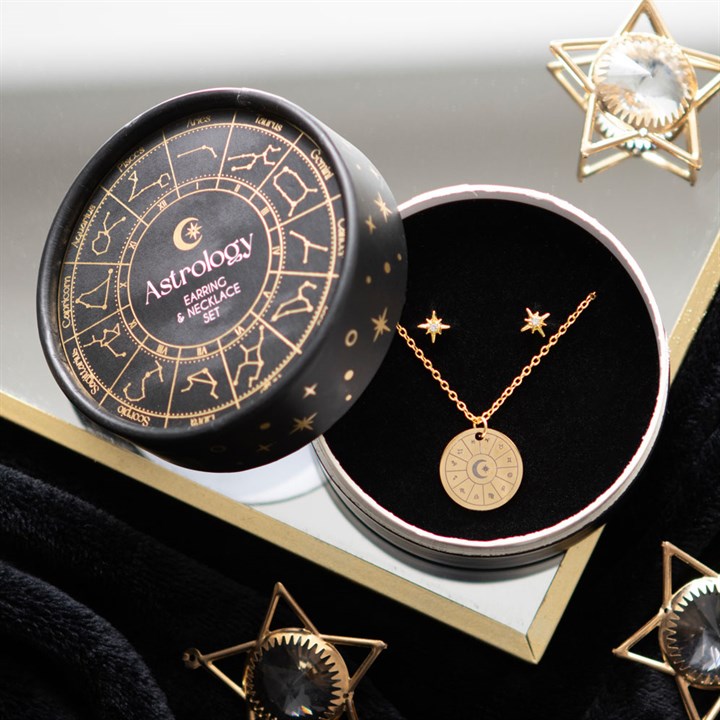 ASTROLOGY WHEEL JEWELLERY GIFT SET