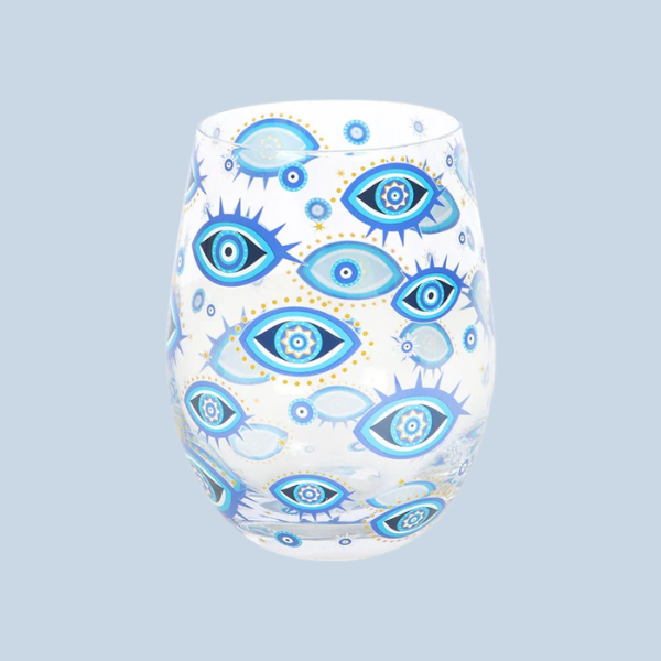 ALL SEEING EYE STEMLESS GLASS