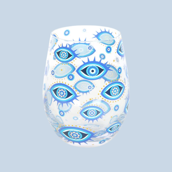 ALL SEEING EYE STEMLESS GLASS