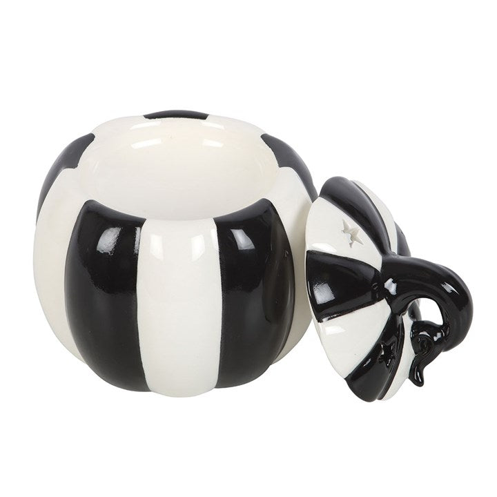 STRANGE + UNUSUAL PUMPKIN OIL BURNER