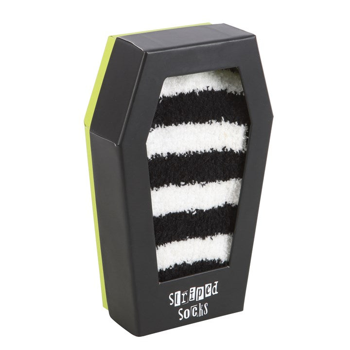 STRIPED SOCKS COFFIN GIFT BOX