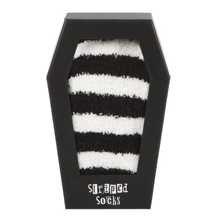 STRIPED SOCKS COFFIN GIFT BOX