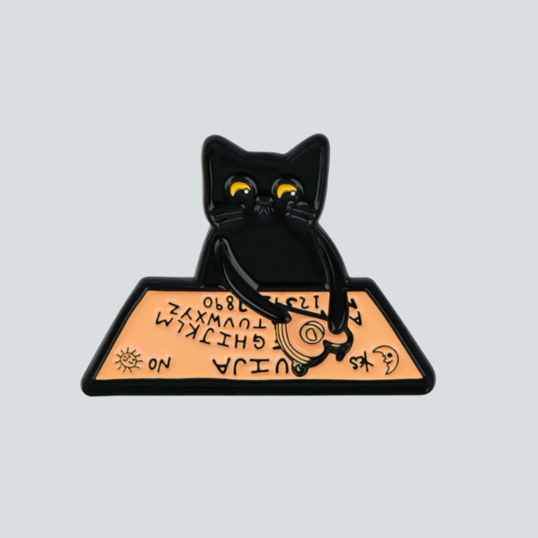 BLACK CAT OUIJA PIN