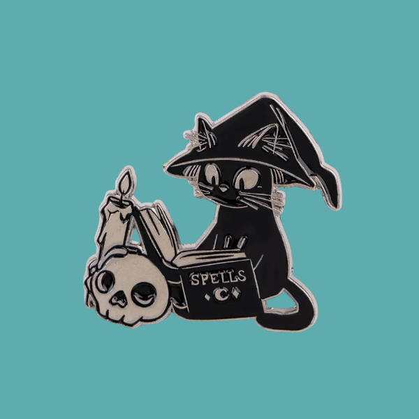 BLACK CAT SPELLS PIN