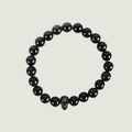 BLACK OBSIDIAN SKULL BRACELET