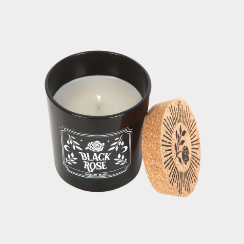 BLACK ROSE CANDLE