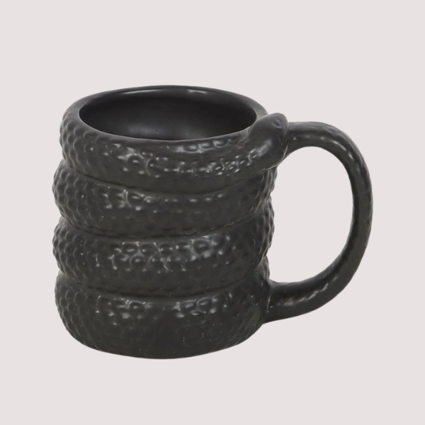 BLACK SNAKE MUG