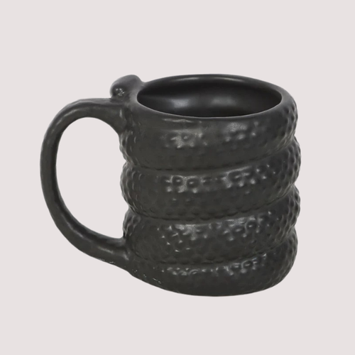 BLACK SNAKE MUG