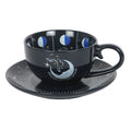 MOON PHASE FORTUNE TELLING TEACUP + SAUCER