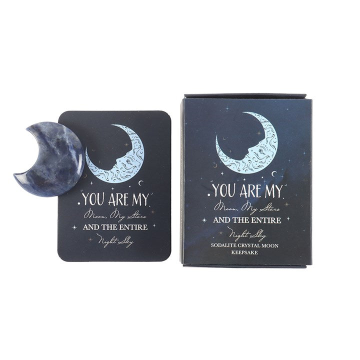 SODALITE MOON CRYSTAL GIFT