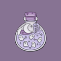 BOTTLE OF BOOS POTION BOTTLE PIN