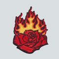 BURNING ROSE PATCH
