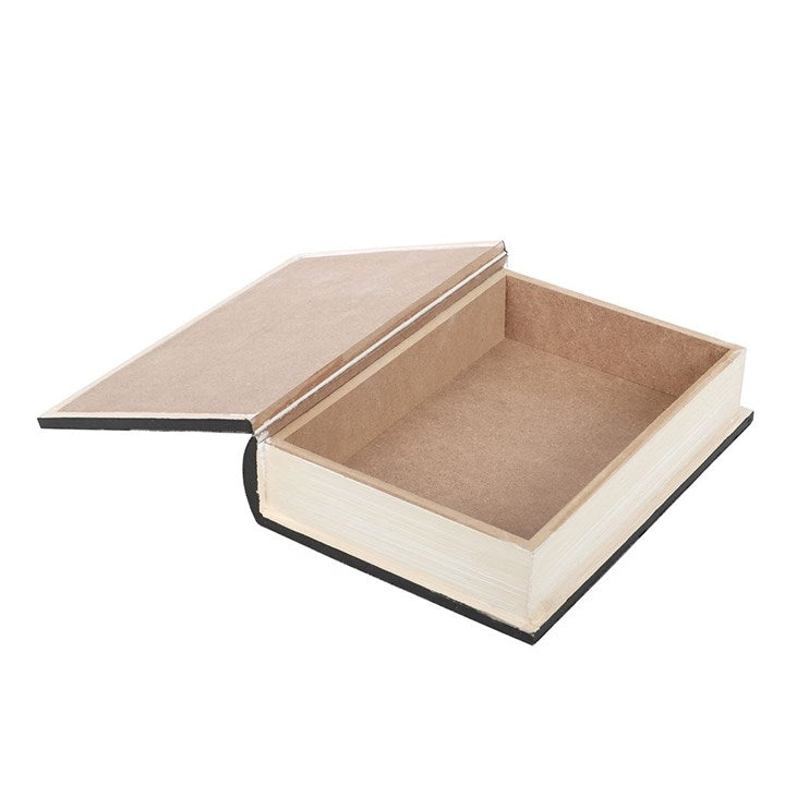 ROLL THE DICE, TAKE A CHANCE BOOK SHAPED STORAGE BOX