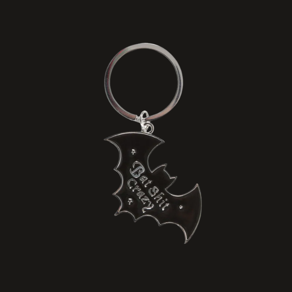 BAT SHIT CRAZY KEYRING