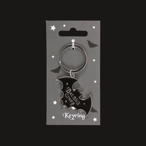 BAT SHIT CRAZY KEYRING