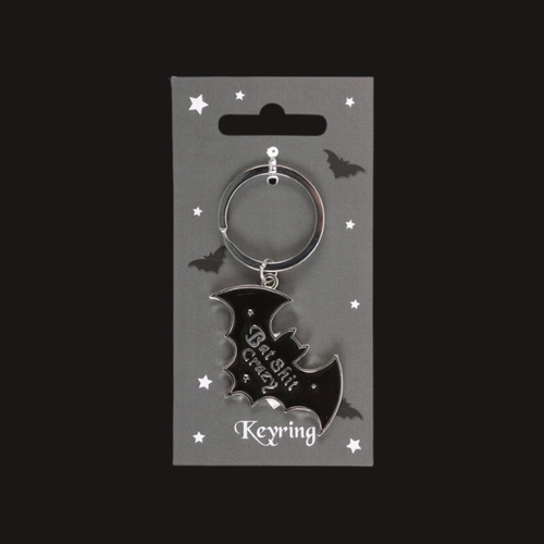 BAT SHIT CRAZY KEYRING