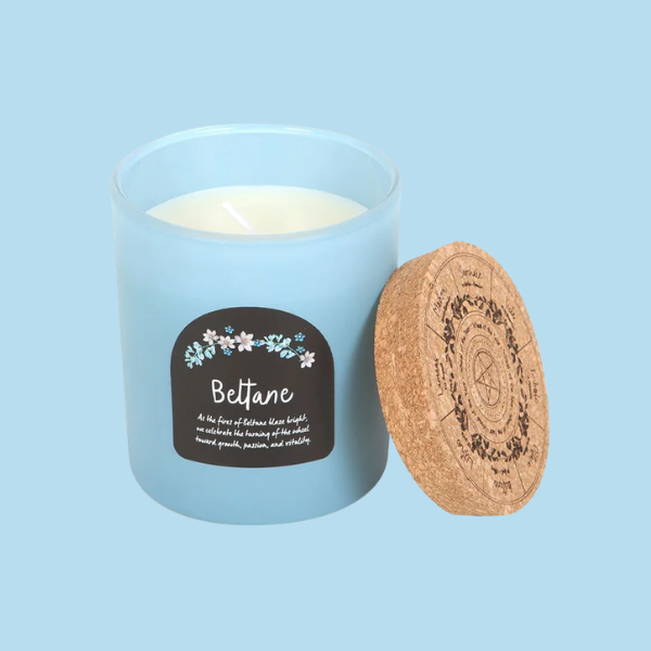 BELTANE WHEEL OF THE YEAR CANDLE