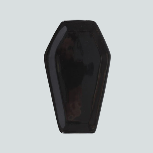 BLACK COFFIN TRINKET TRAY