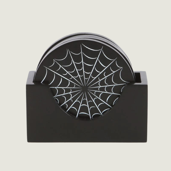 SPIDERWEB COASTER SET