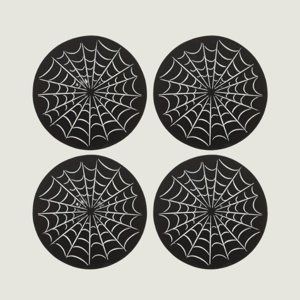 SPIDERWEB COASTER SET