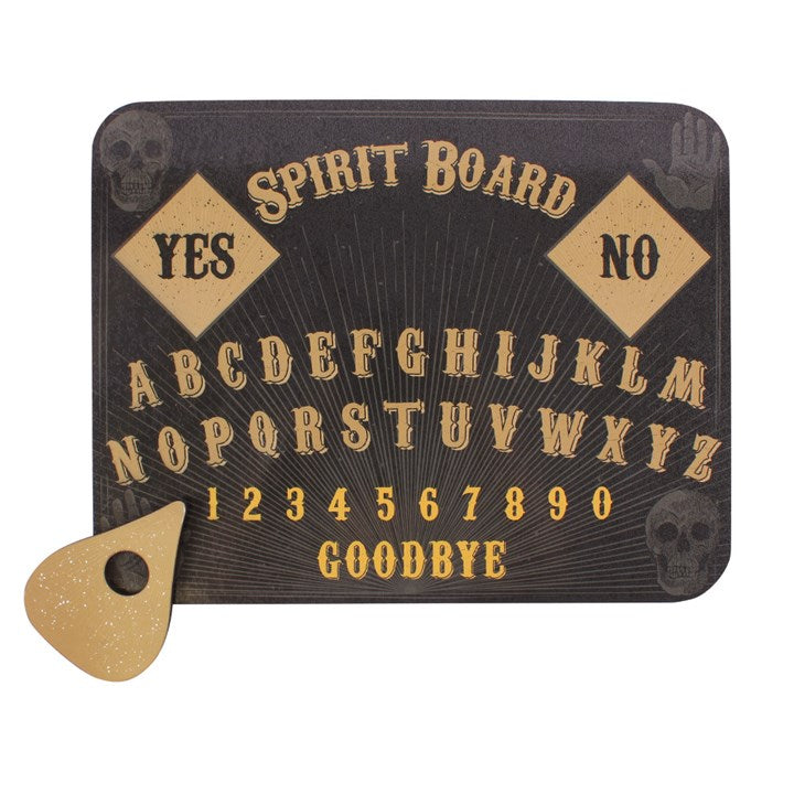 SKULL TALKING BOARD + PLANCHETTE