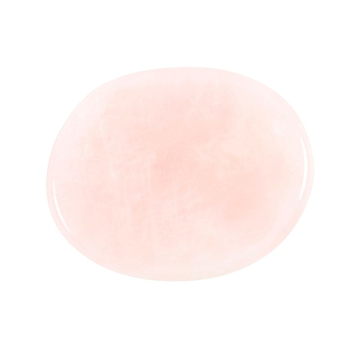 YOU ARE LOVED ROSE QUARTZ PALM STONE