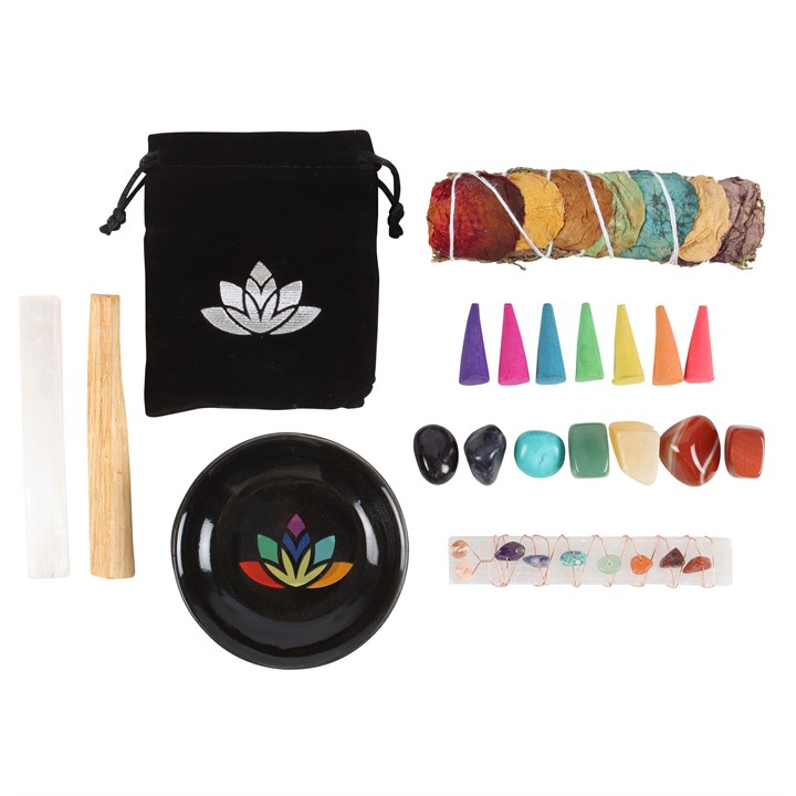 SACRED CHAKRA HEALING + WELLNESS GIFT SET