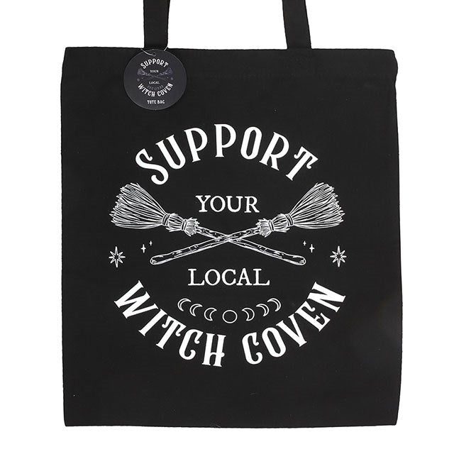 SUPPORT YOUR LOCAL WITCH COVEN TOTE BAG