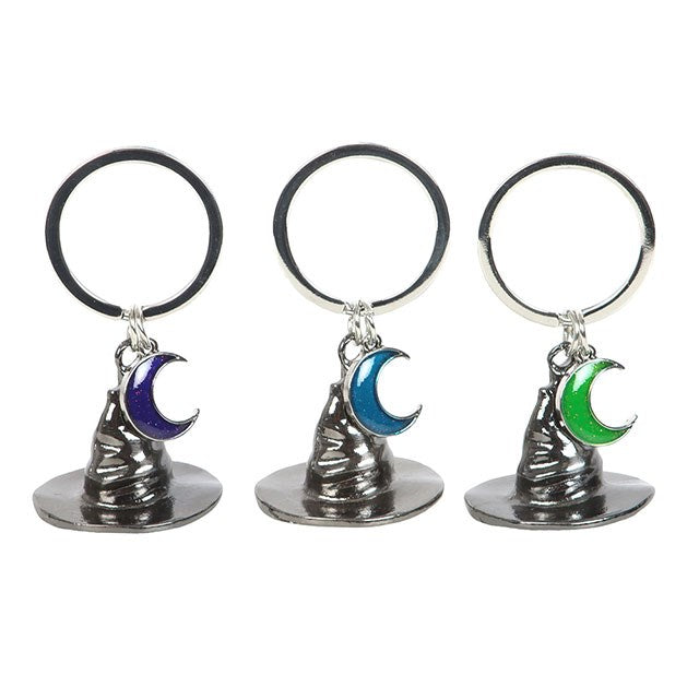 COVEN SISTERS WITCH HAT KEYRINGS SET