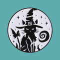 COVEN CAT PIN