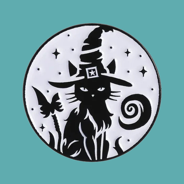 COVEN CAT PIN