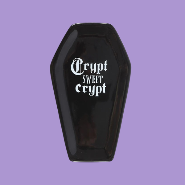 CRYPT SWEET CRYPT COFFIN TRINKET TRAY