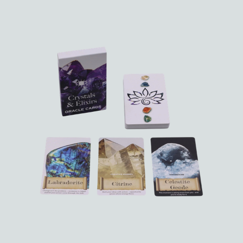CRYSTALS + ELIXIRS ORACLE CARDS