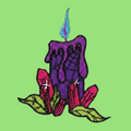 CRYSTAL CANDLE PATCH