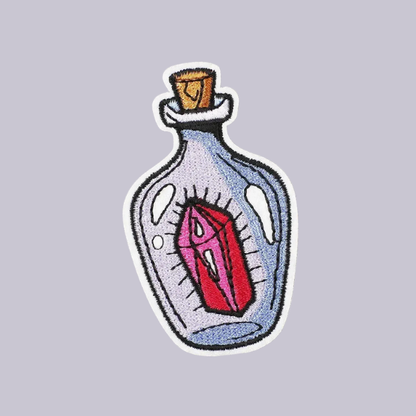 CRYSTAL POTION BOTTLE PATCH