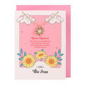 THE SUN ROSE QUARTZ NECKLACE CARD
