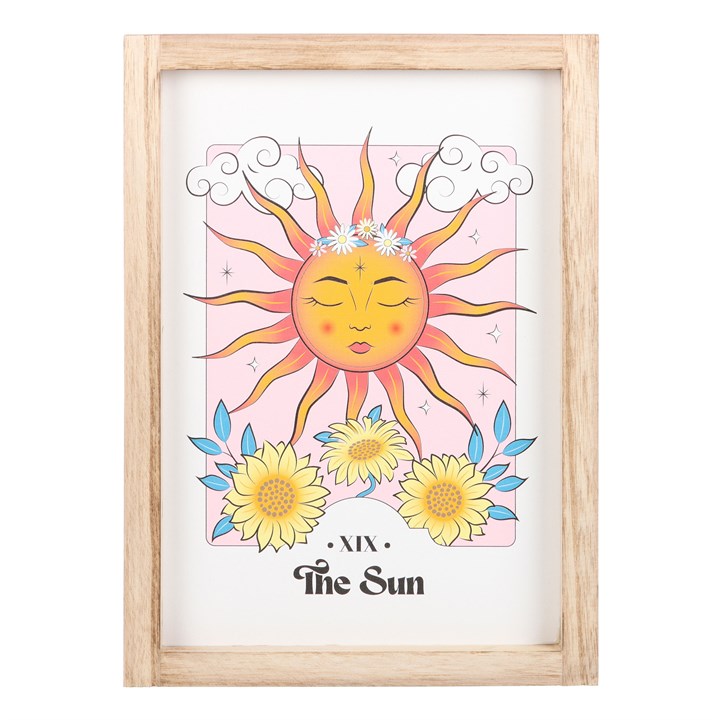 THE SUN FRAMED ART PRINT