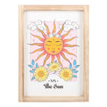 THE SUN FRAMED ART PRINT