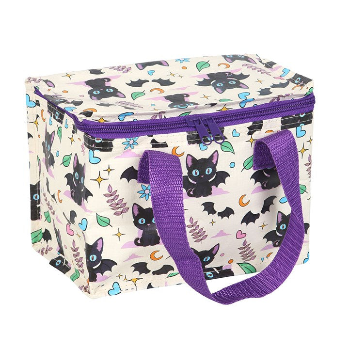 CUTE + CREEPY CAT LUNCH BAG