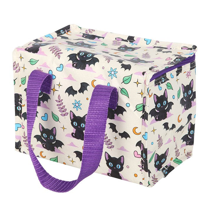 CUTE + CREEPY CAT LUNCH BAG